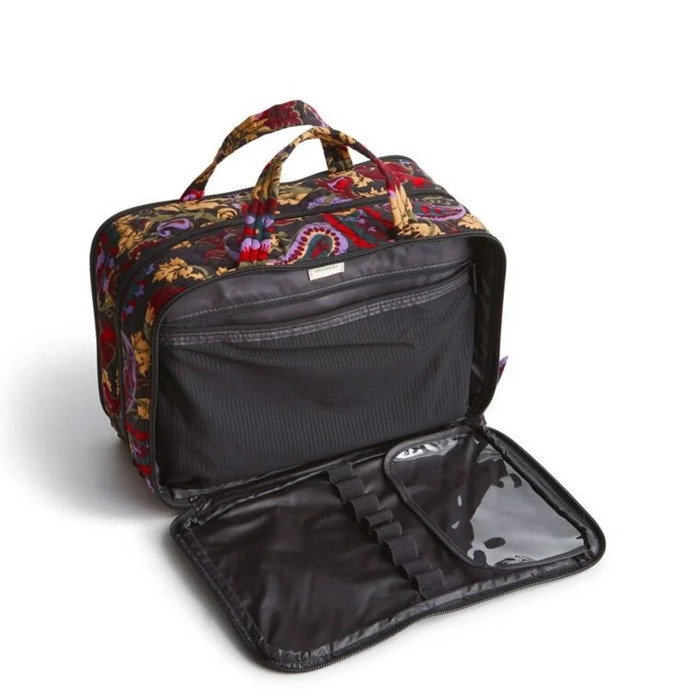 Vera Bradley Ultimate Travel Case Midnight Garden Paisley New With Tag